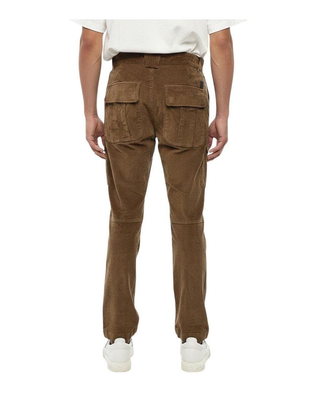 DIESEL Brown Tapered Cargo Pants for men