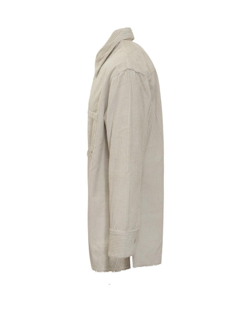 AMI White Off Regular Solid Shirt for men