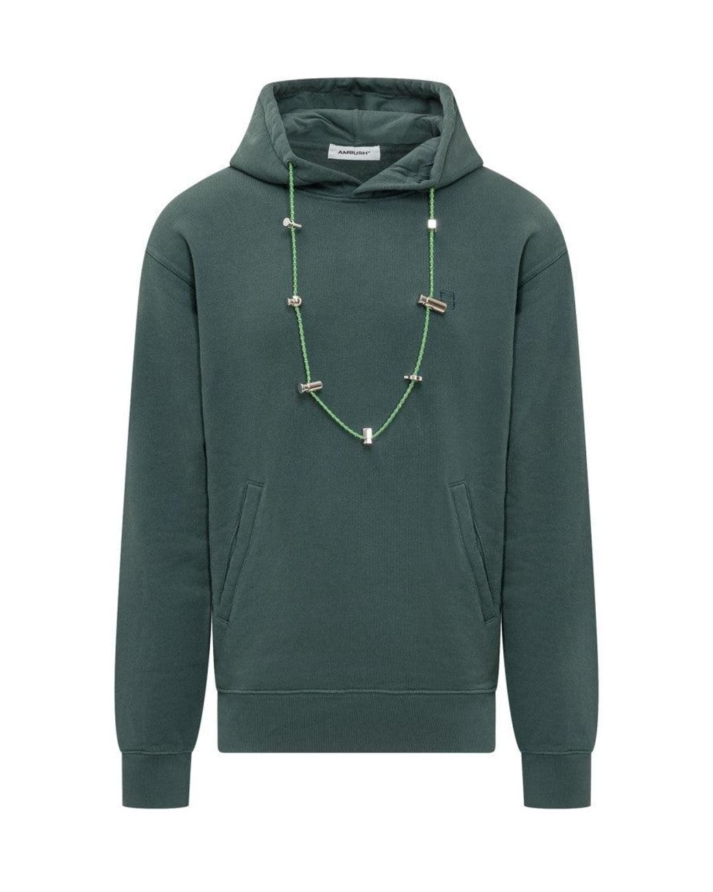 Ambush Green Hood Sweatshirt for men