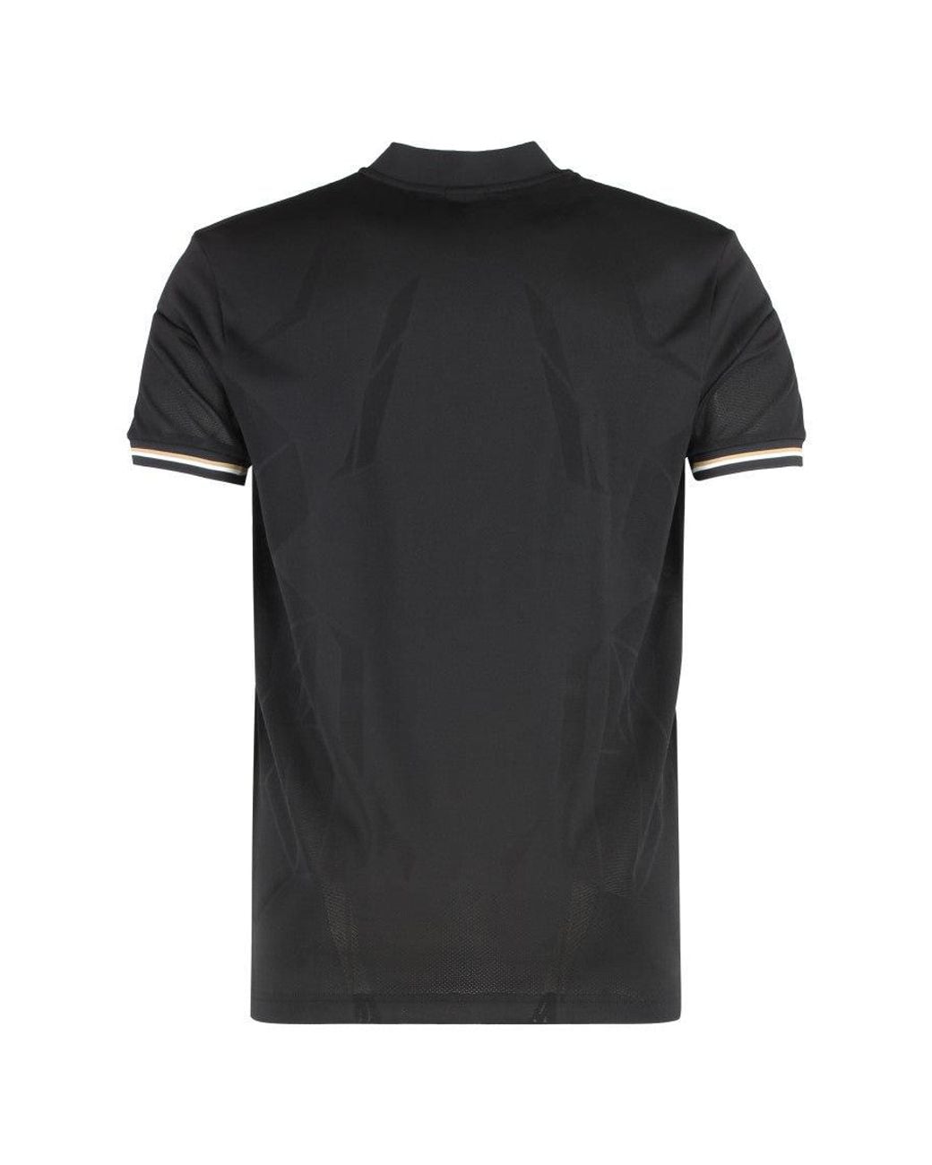 Boss Black Band Collar T-Shirt for men