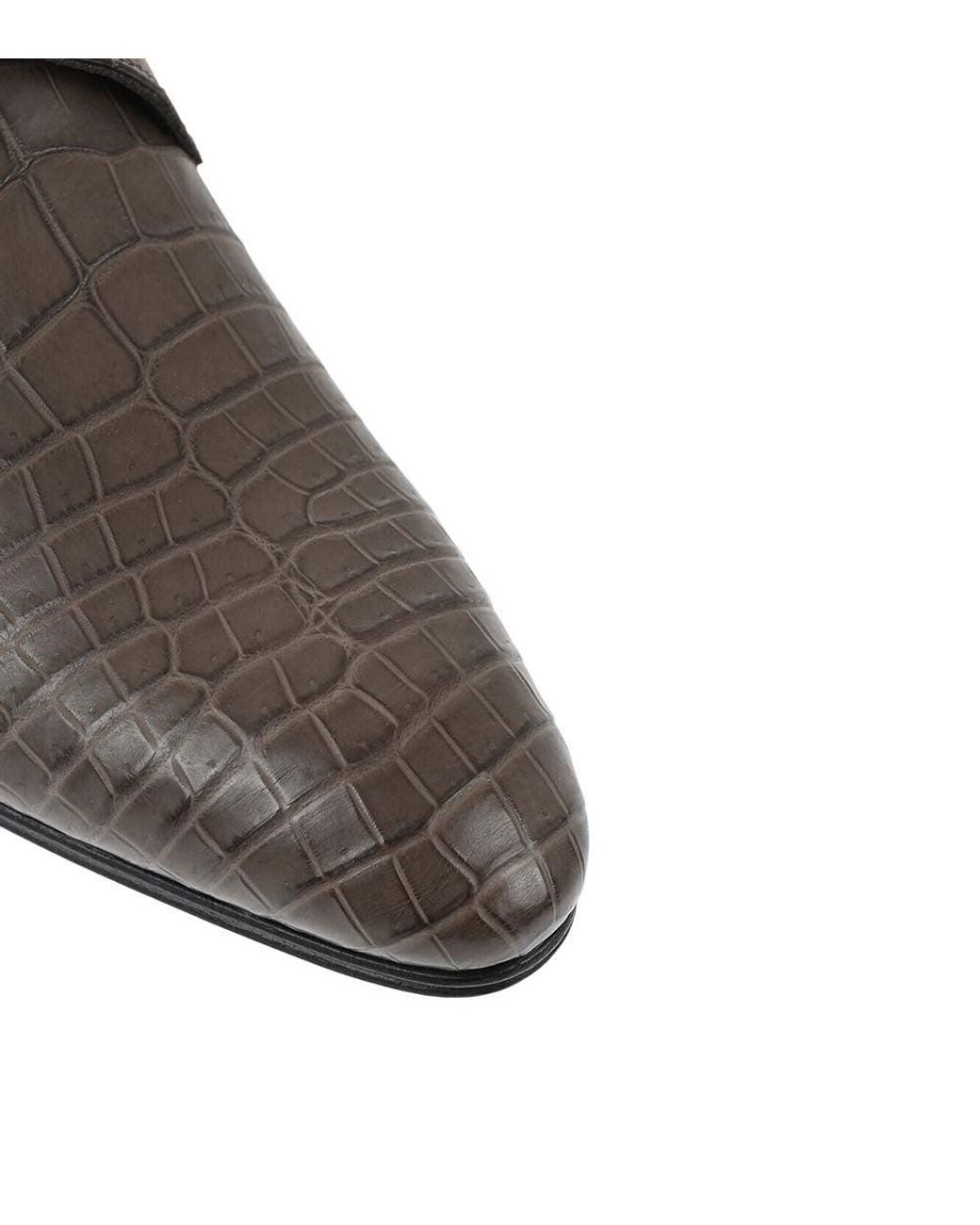 Dior Brown Leather Lace-Up Shoes for men
