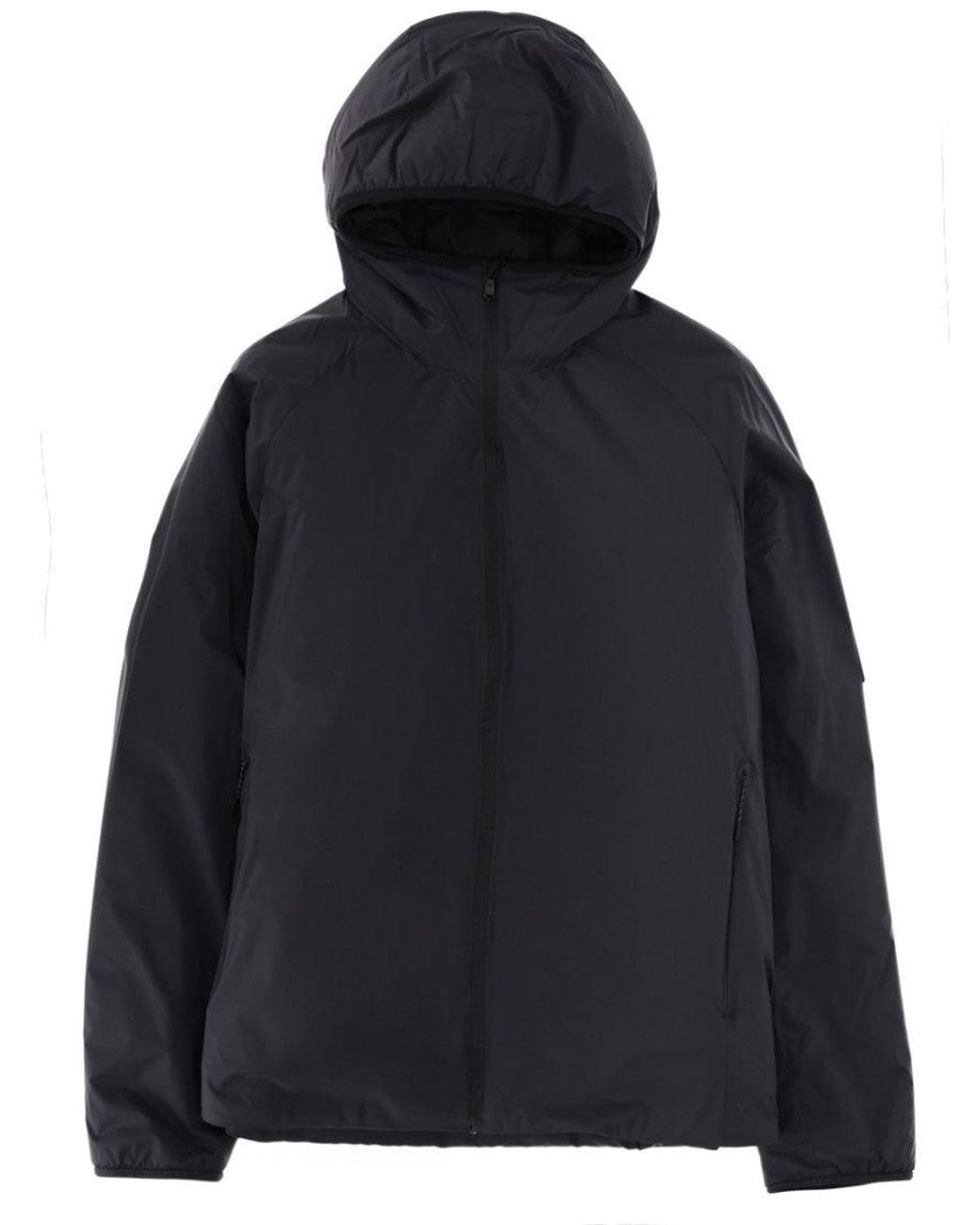 Boss Black Solid Hood Jacket for men