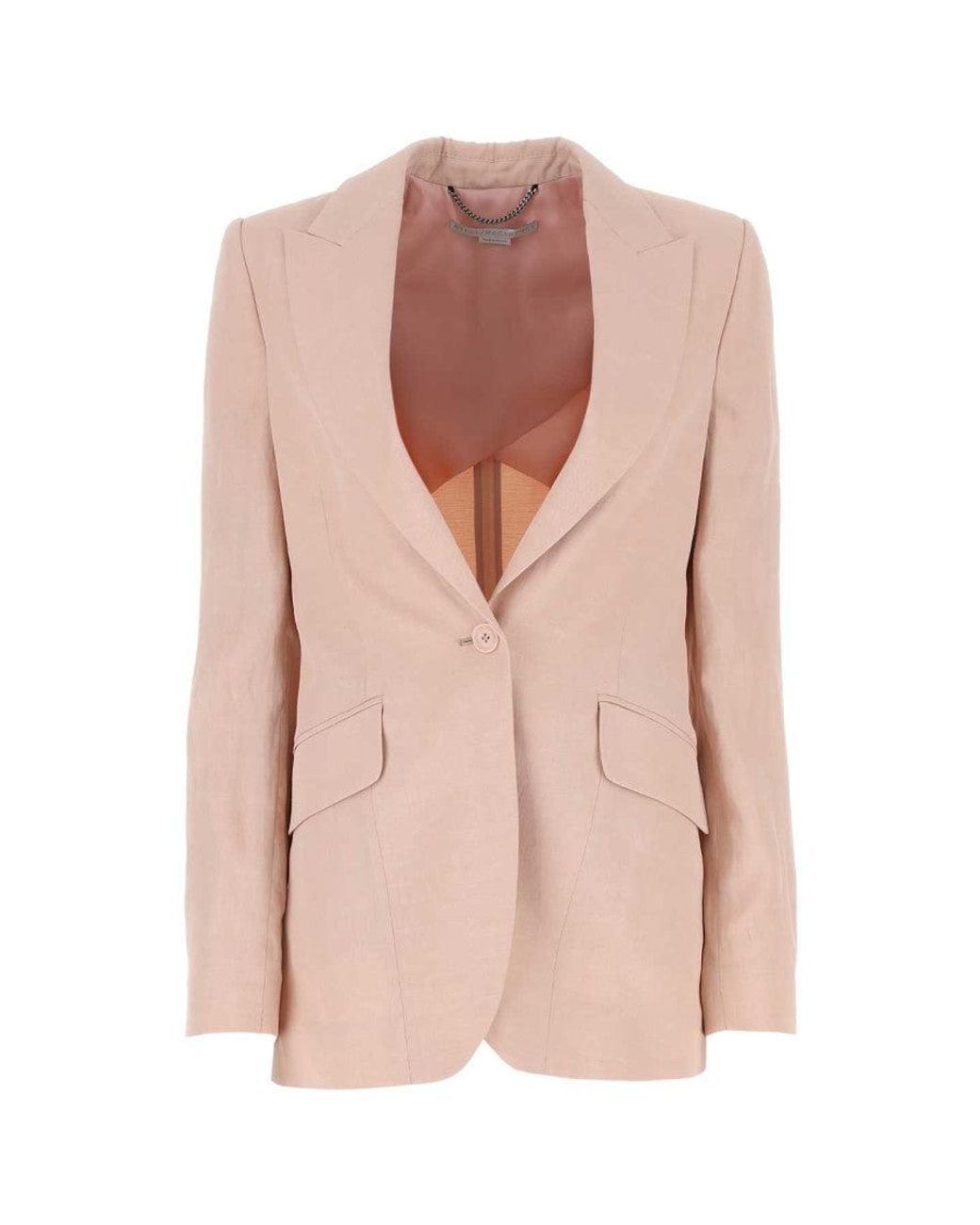 Stella McCartney Pink Coats & Jackets