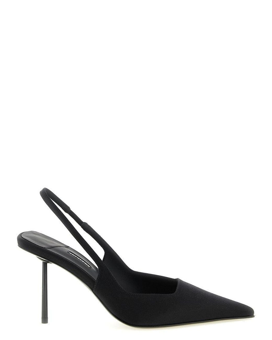 Le Silla Black Slingback Pumps