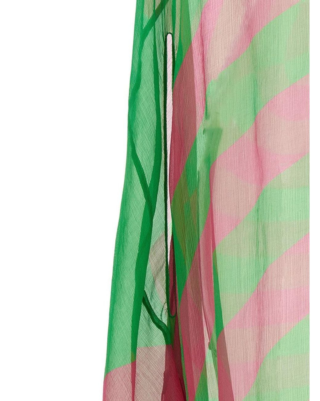 Dries Van Noten Green Dress