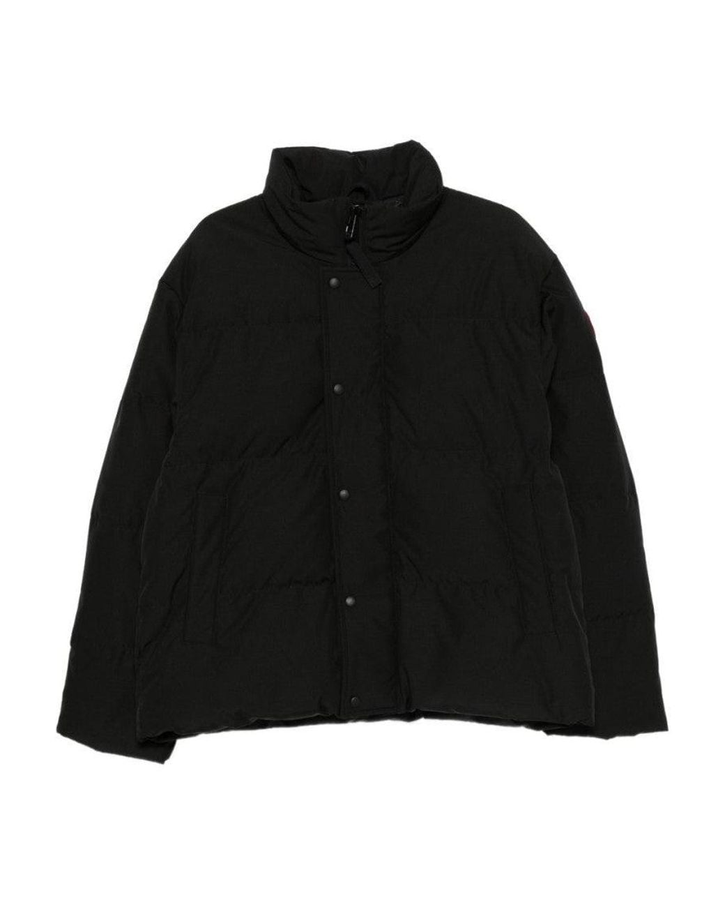 Canada Goose Black Quilted Jacket for men