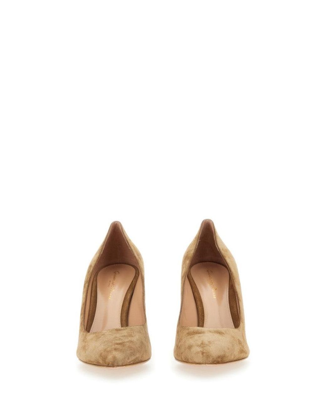 Gianvito Rossi Natural Glamorous High Heels For
