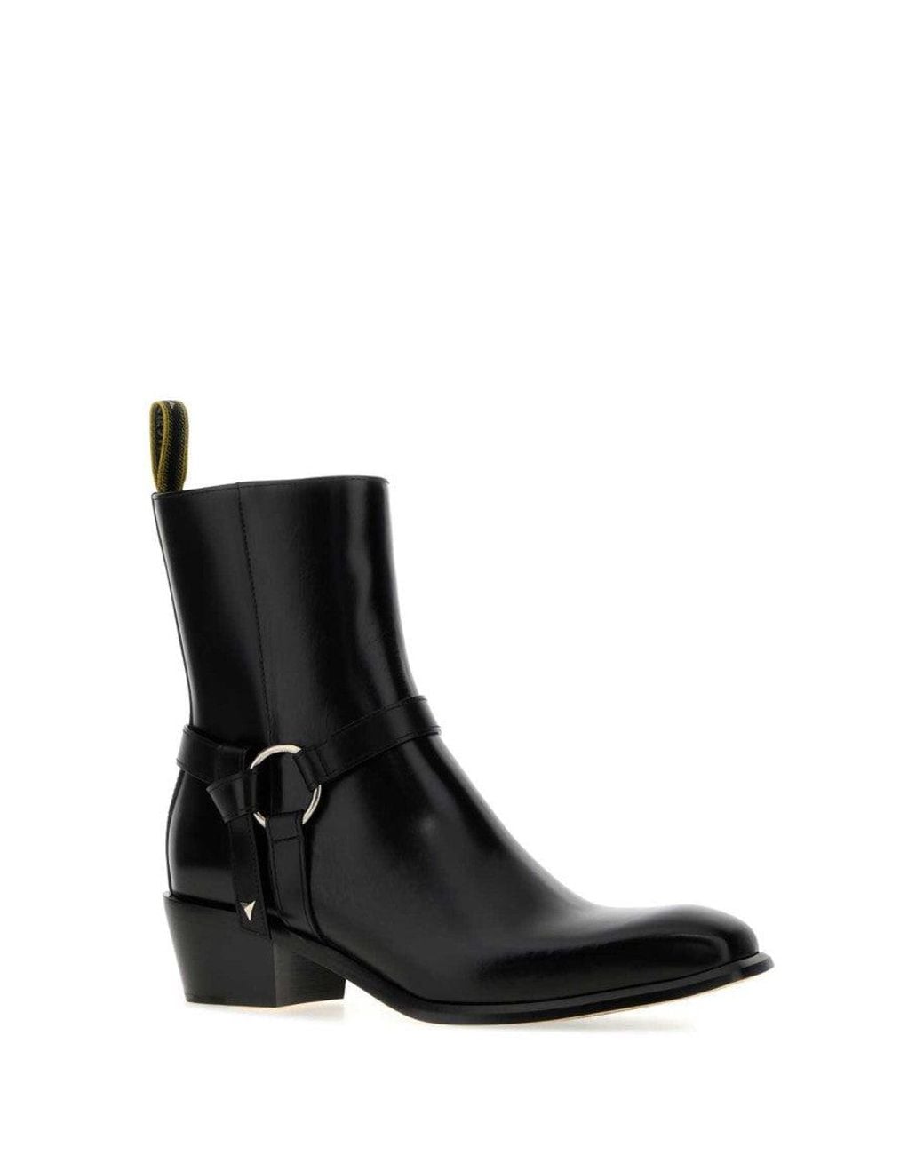 Fendi Black Abrasivato Boots for men