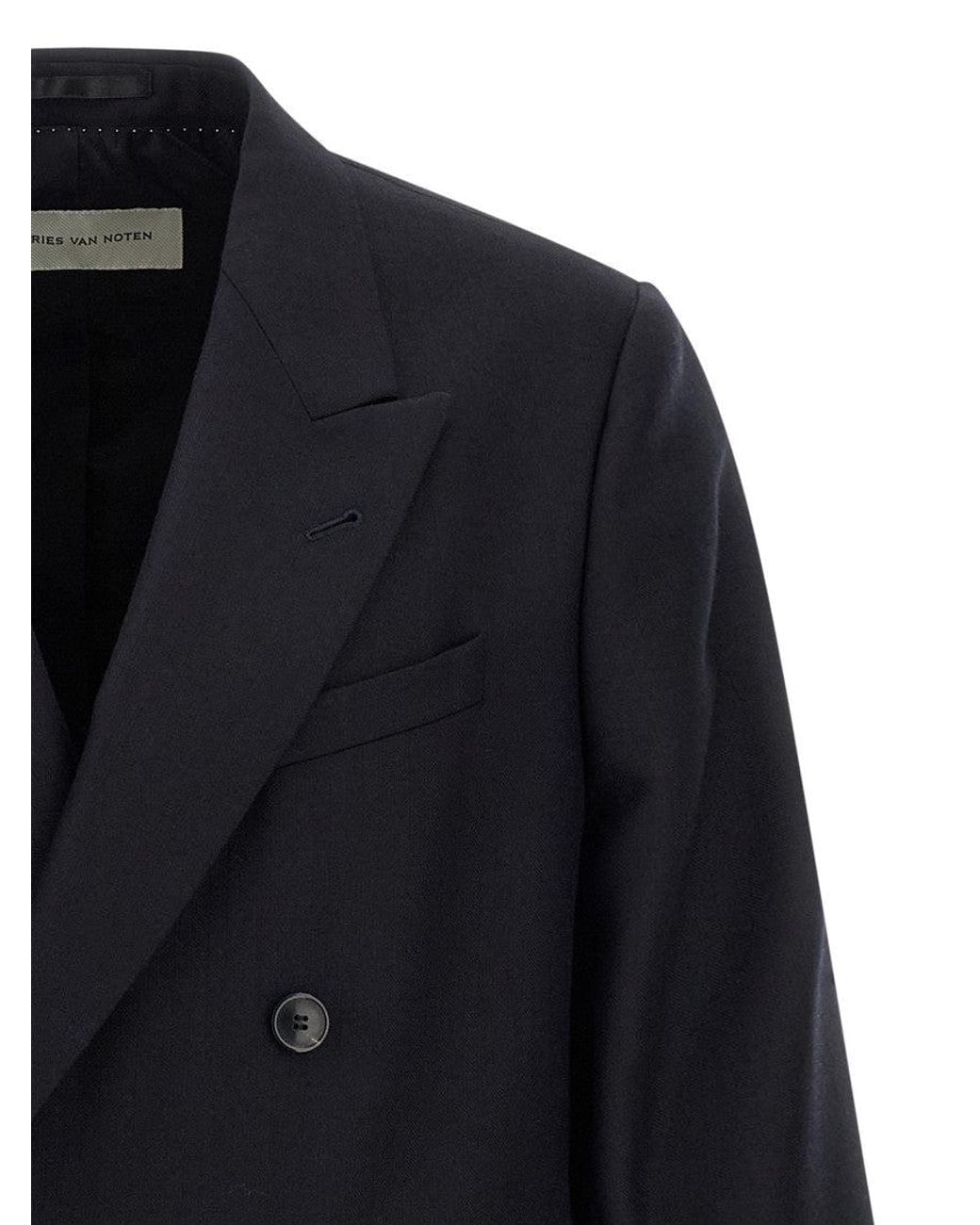 Dries Van Noten Blue Buforden Blazer for men