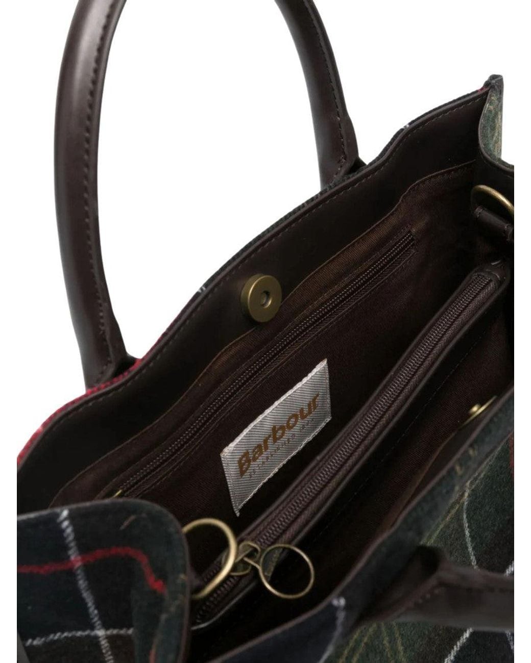 Barbour Black Barrhill Large Tote