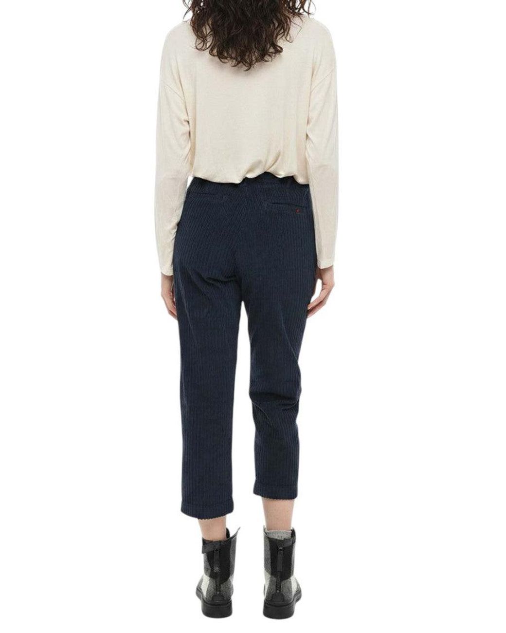 Woolrich Blue Straight Fit Trousers