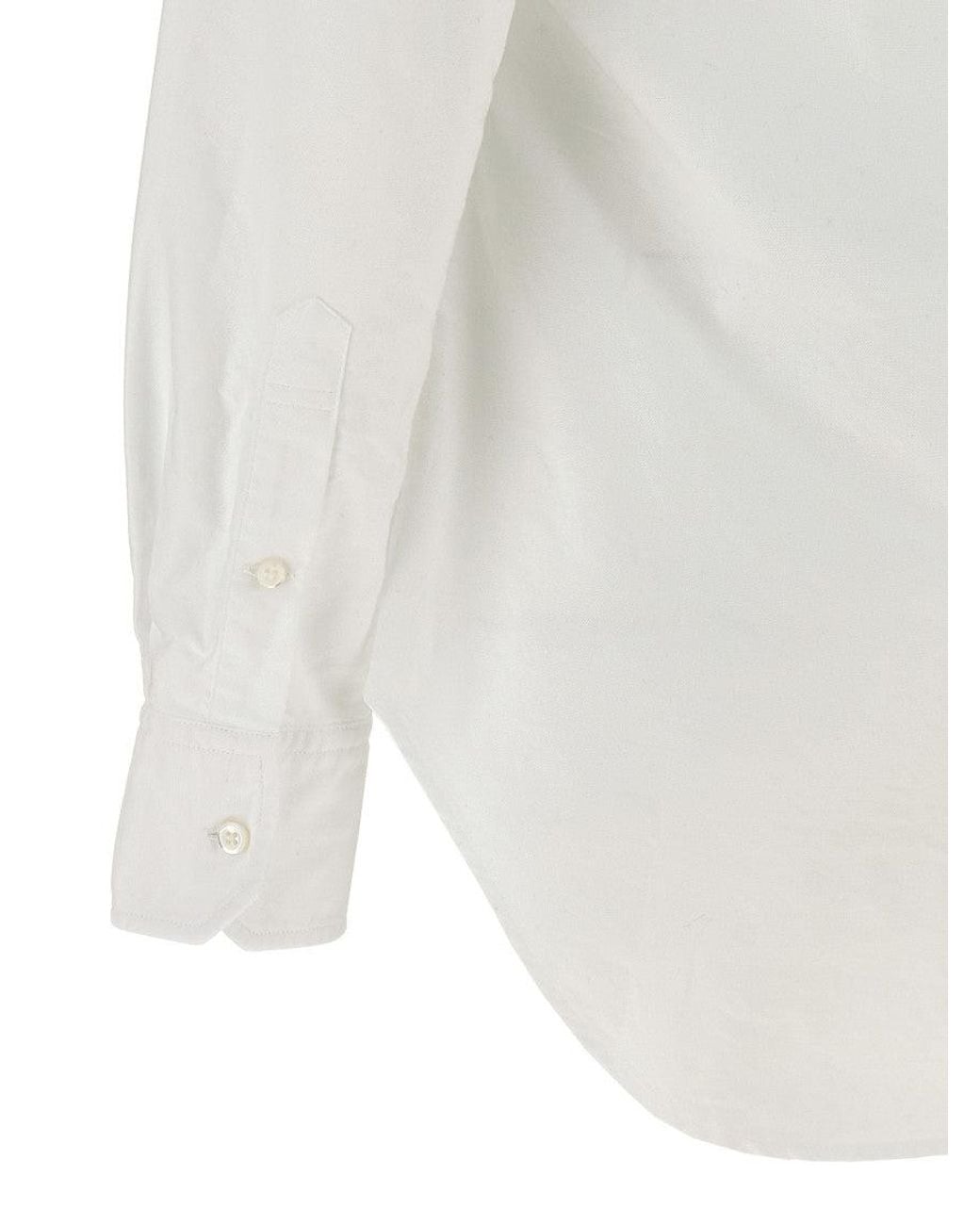 Thom Browne White Classic Oxford Shirt