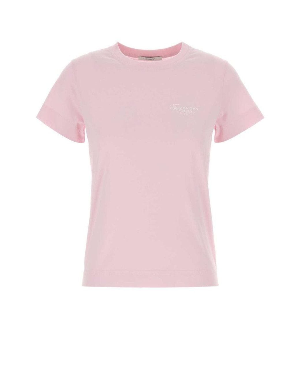 Givenchy Pink Logo T-Shirt