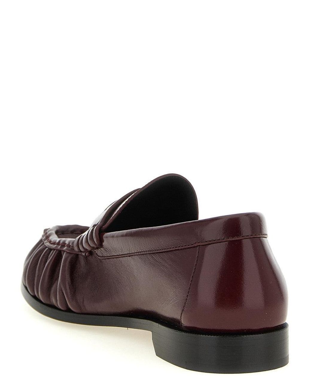 Saint Laurent Brown 'Le Loafer' Loafers
