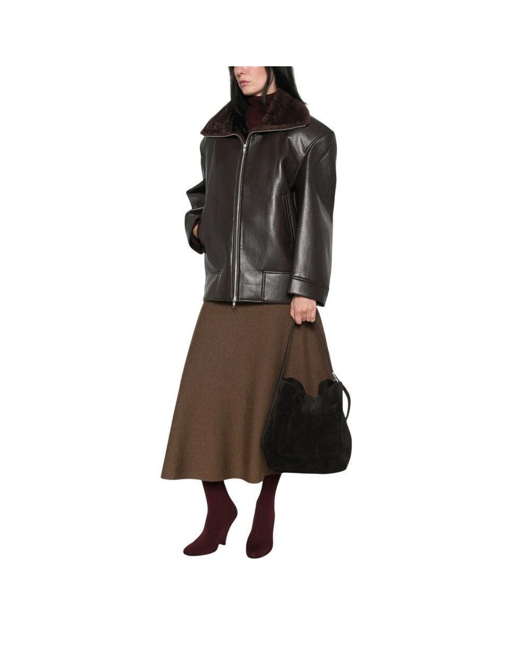 Totême Black Shoulder Bags