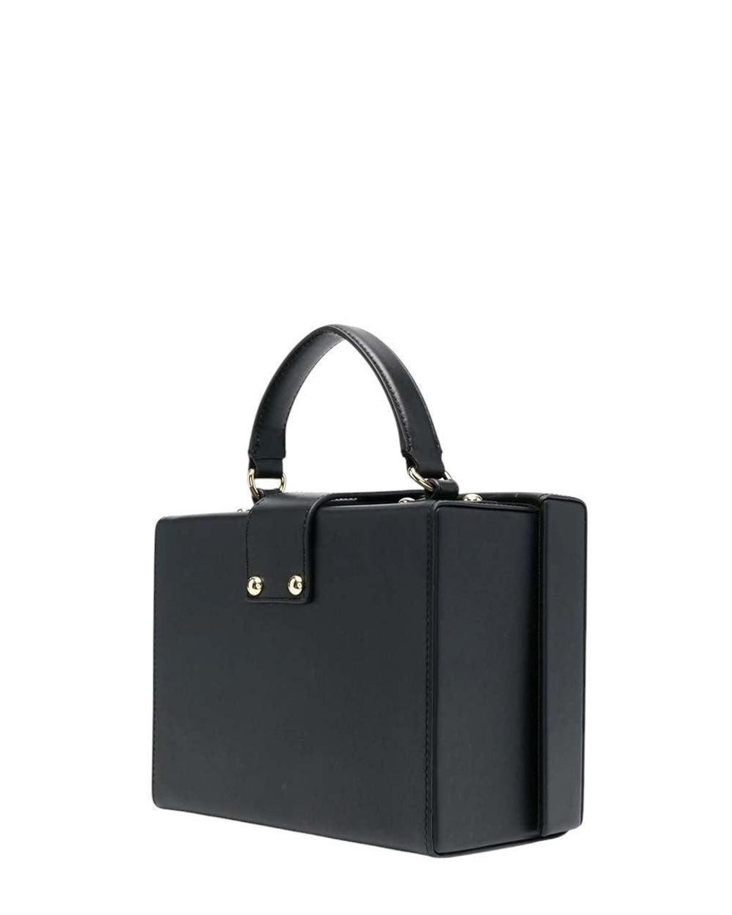Love Moschino Black Logo Mini Satchel