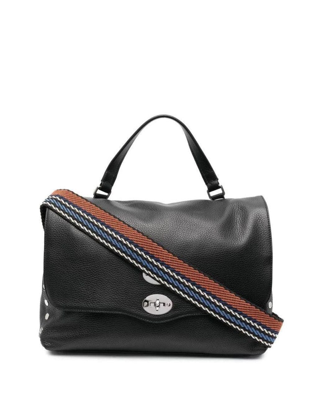 Zanellato Black Postina Satchel Bag