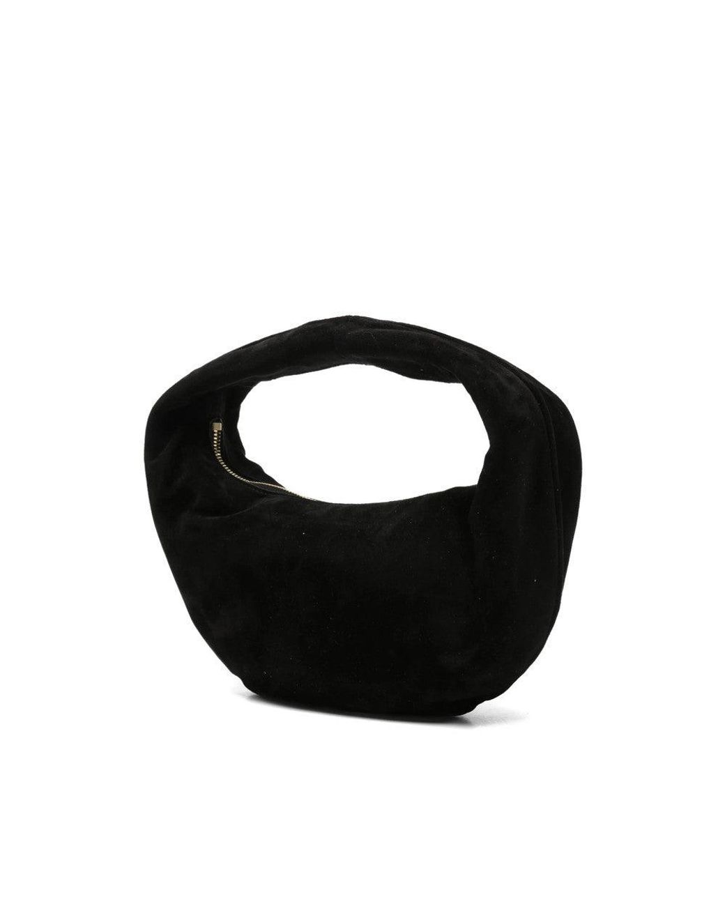 Khaite Black Olivia Mini Hobo