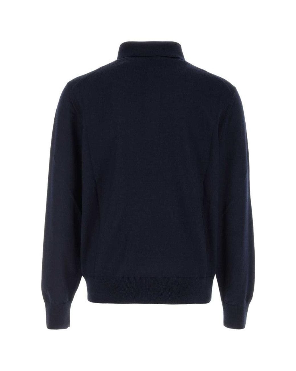 Boss Blue Full Sleeves Polo for men