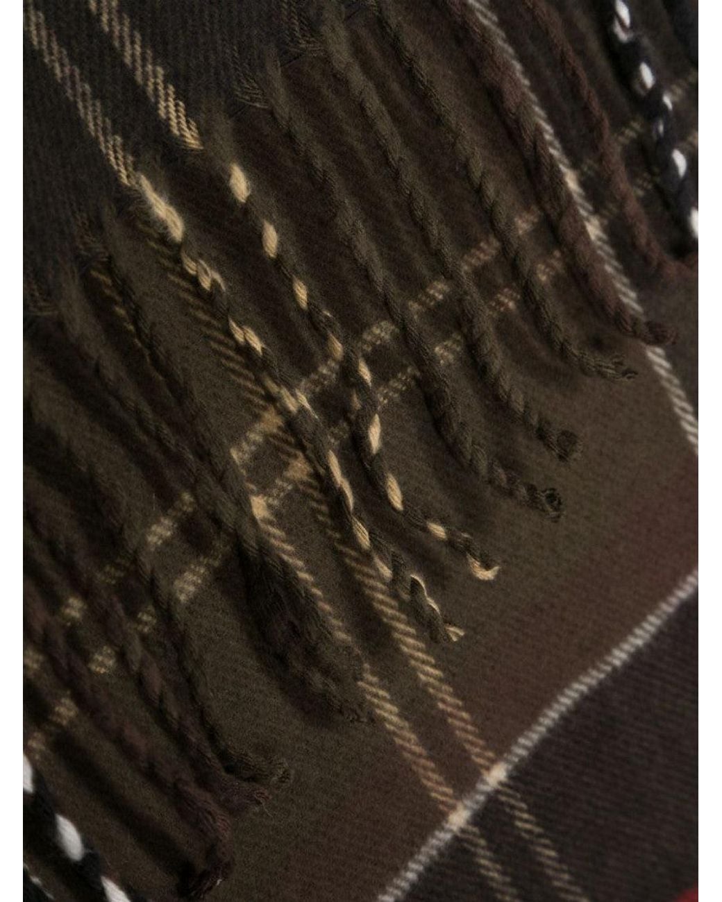 Barbour Brown Beanie & Scarf Set for men