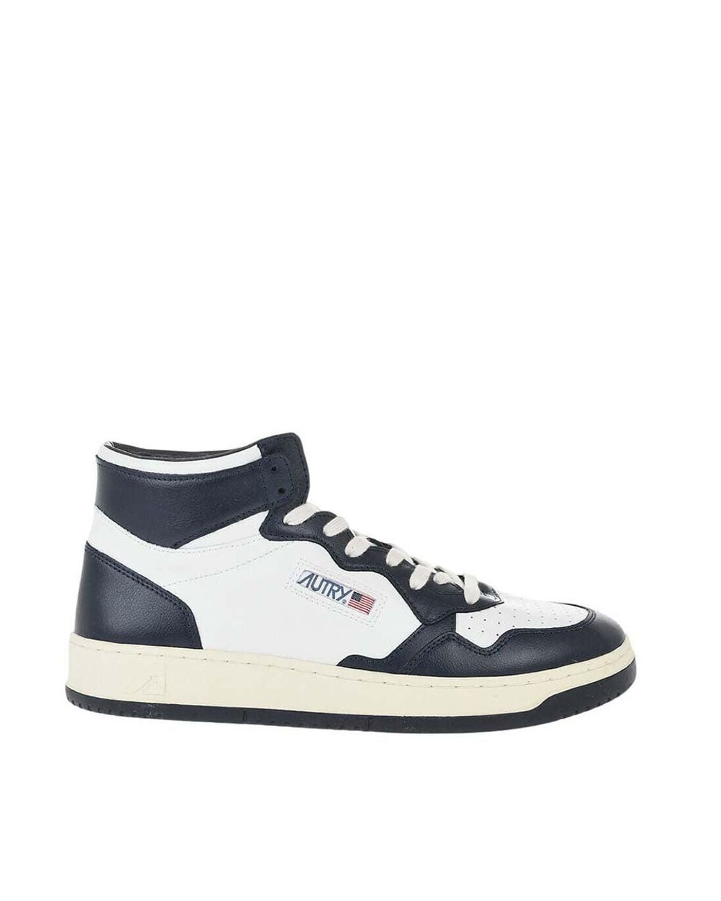 Autry Blue Color Block Medalist Sneakers for men