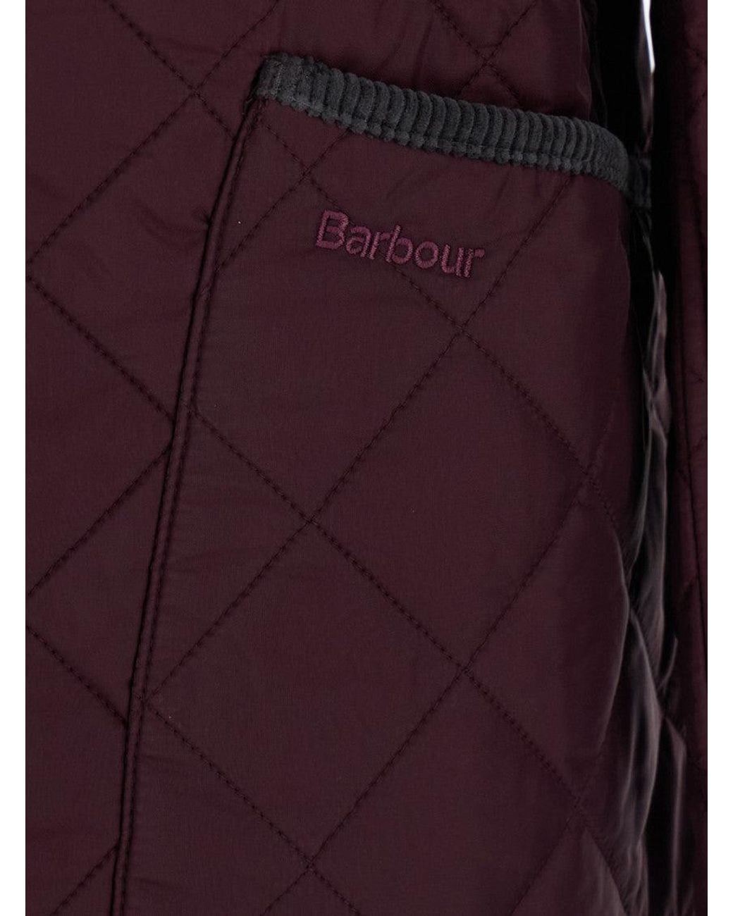 Barbour Purple Shirt Collar Jacket for men