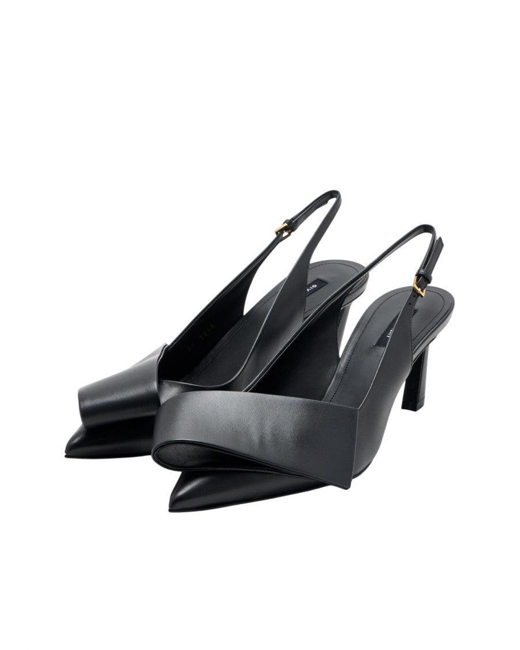 Givenchy Black Ribbon Pumps