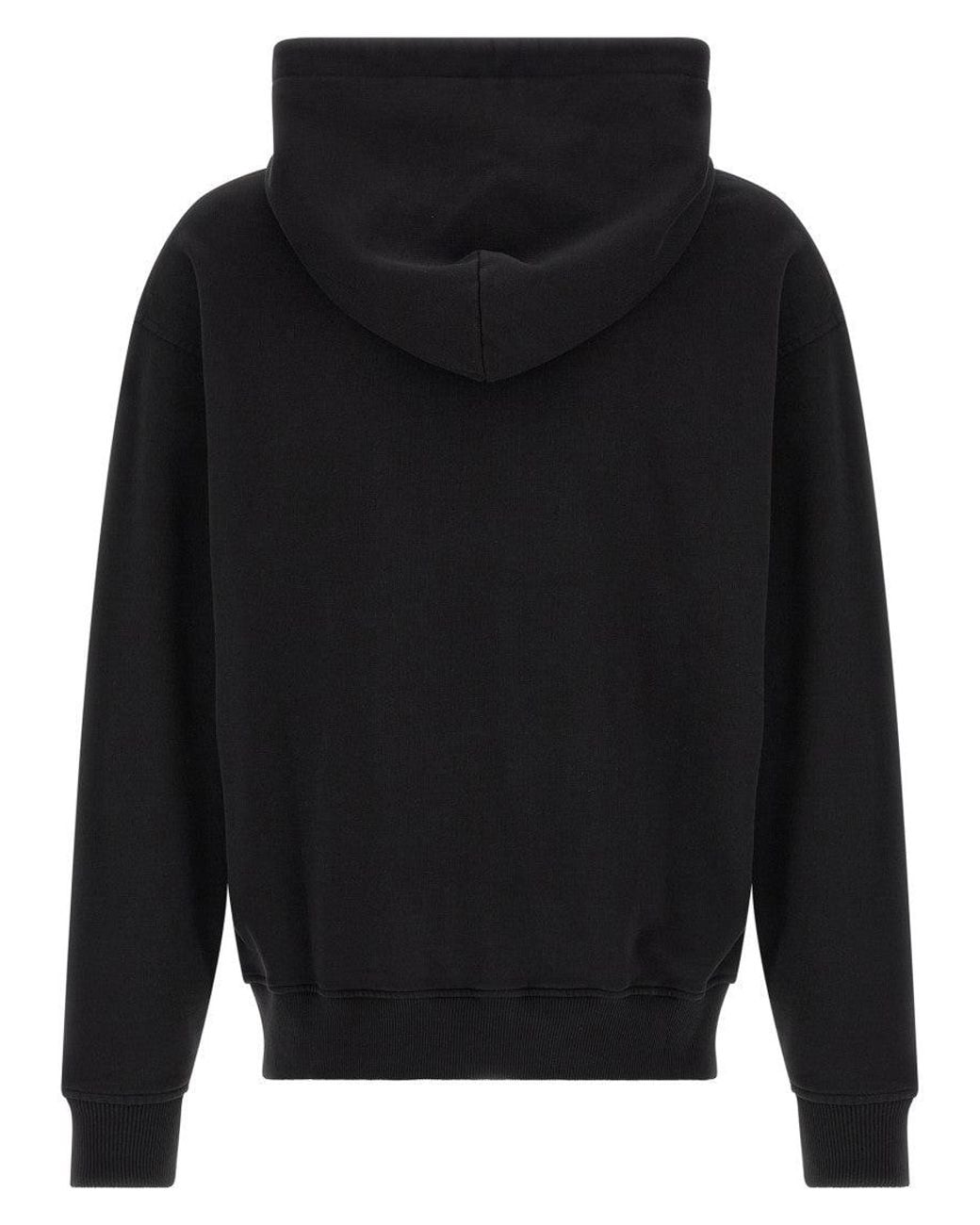 Palm Angels Black Logo Hoodie for men