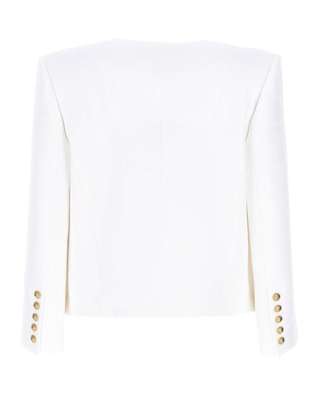 Balmain White Blazer Spencer