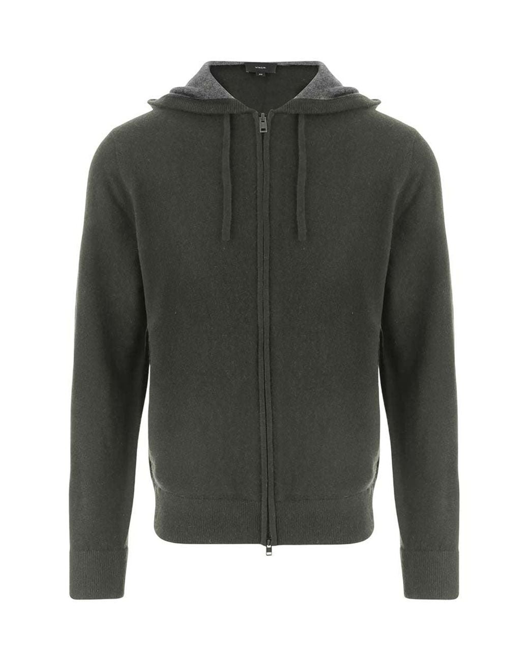 Vince Green Dark Zip Up Hoodie for men