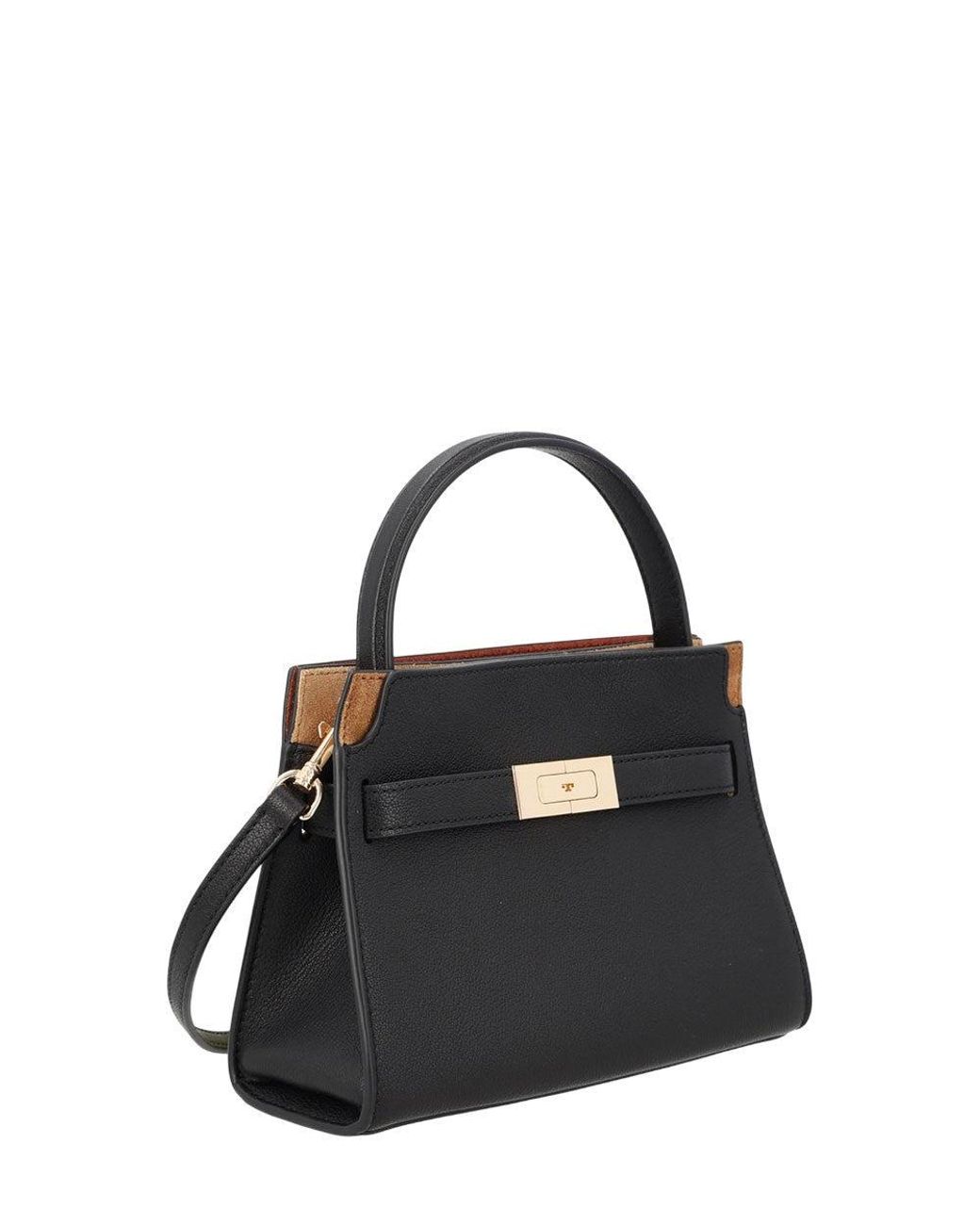 Tory Burch Black Lee Radziwill Mini Satchel