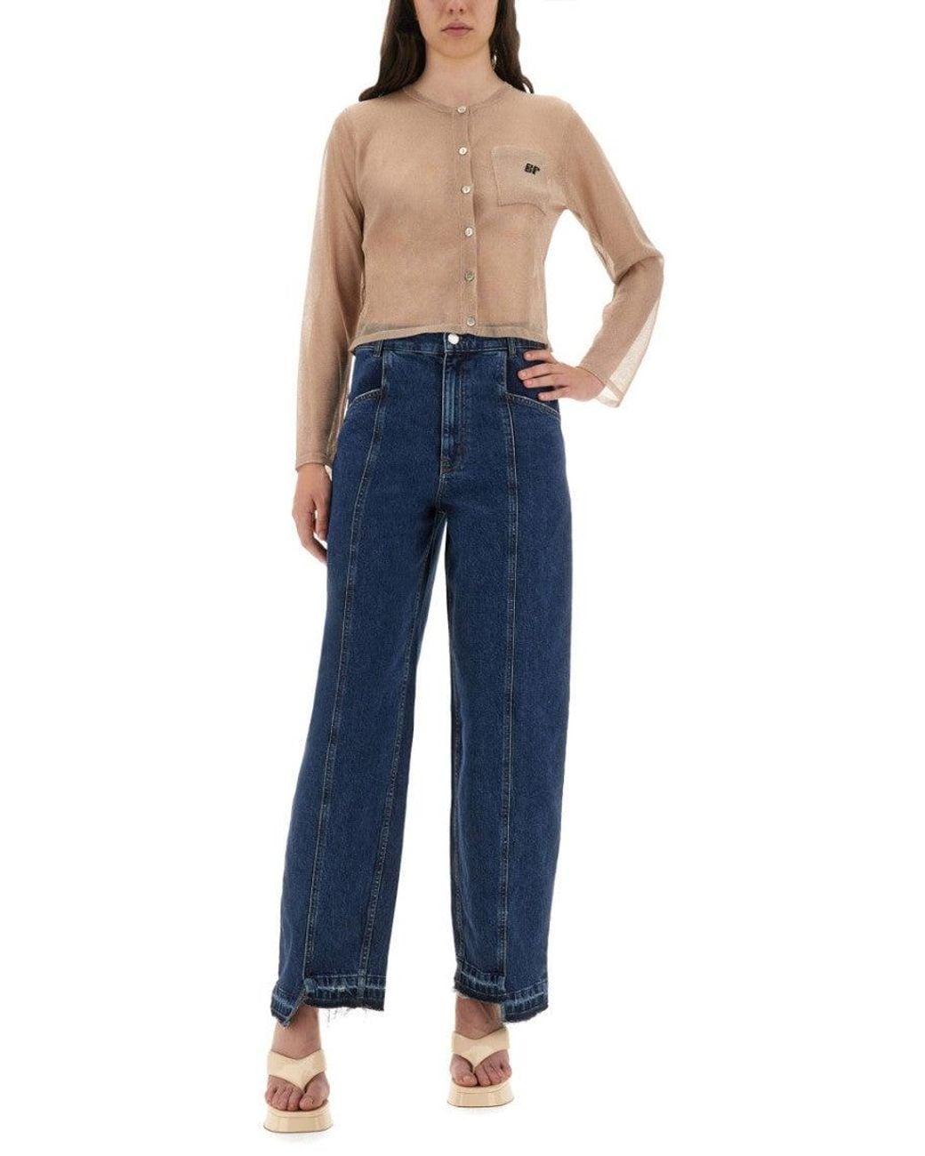 Baum und Pferdgarten Blue Denim Relaxed High Rise Jeans