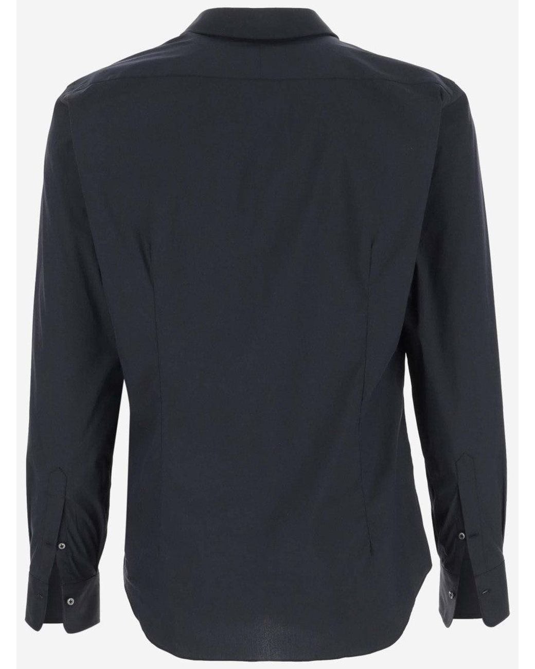 Alessandro Gherardi Blue Long Sleeves Cotton Shirt for men