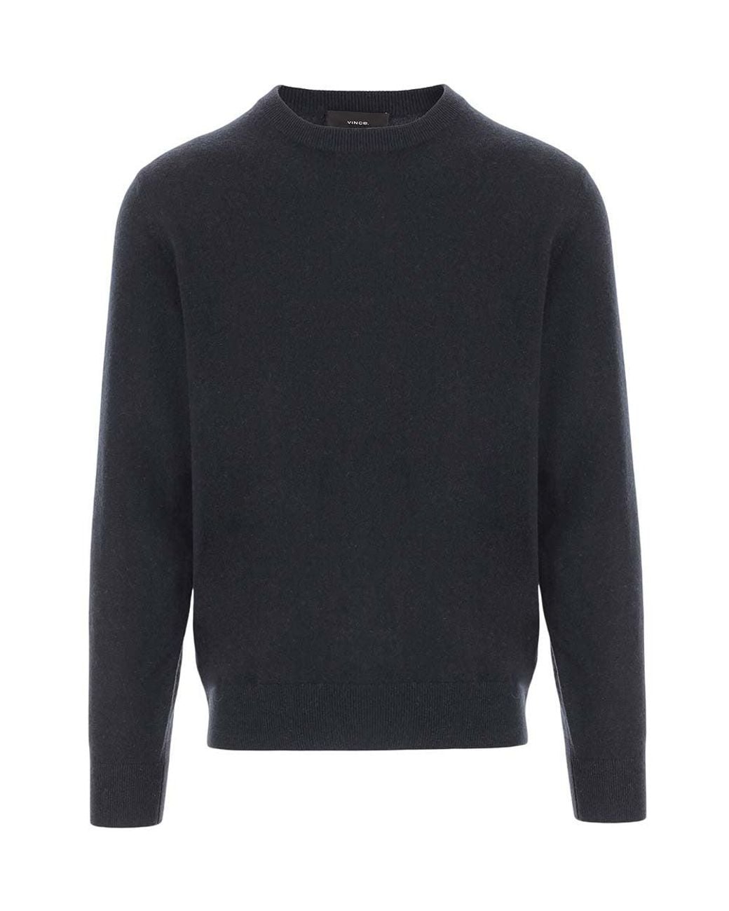 Vince Blue Dark Crew Neck Sweater for men