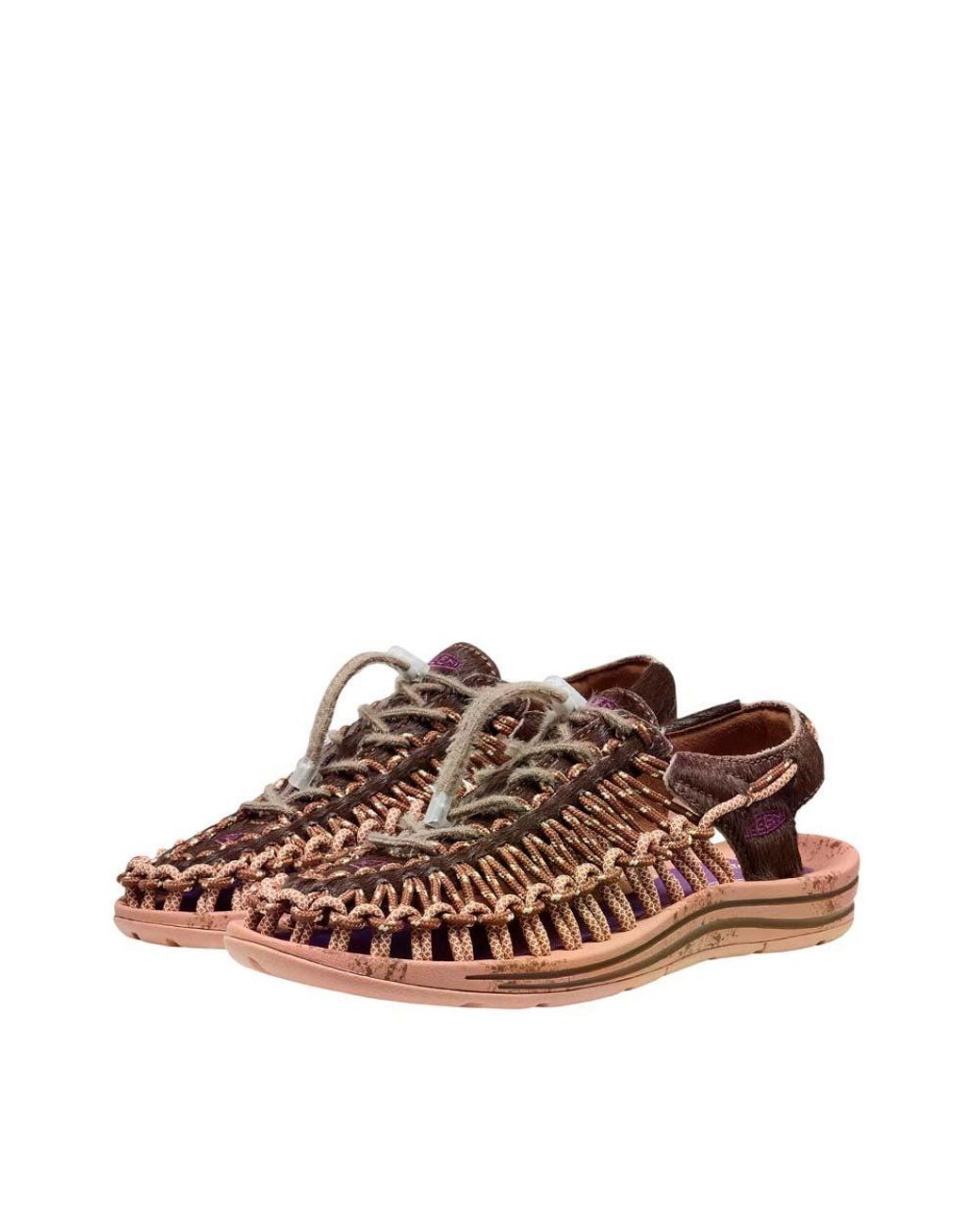 Keen Brown Braided Uneek Sandal for men