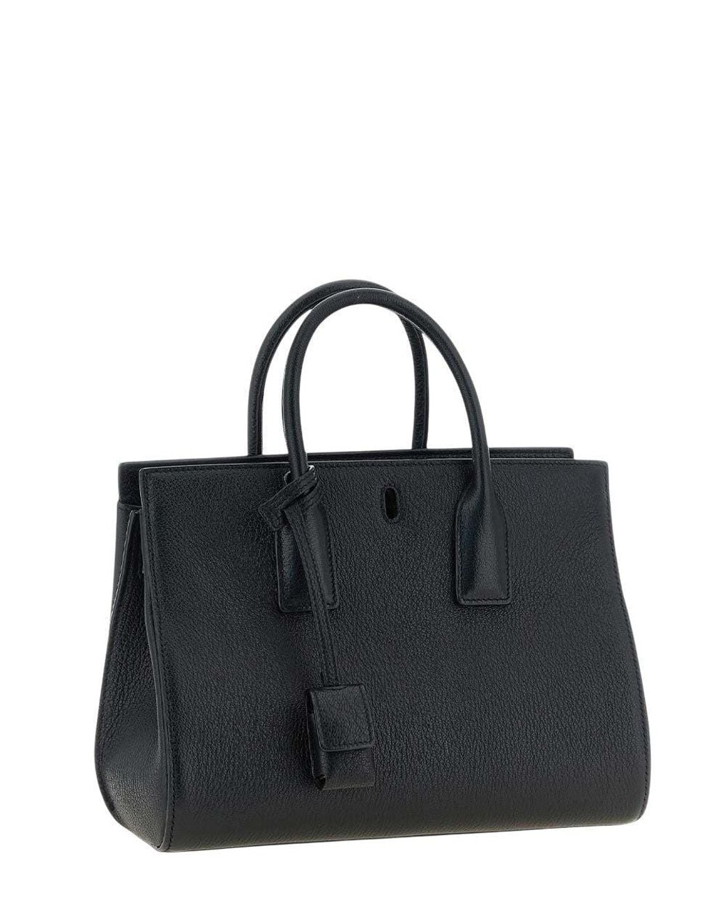 Saint Laurent Black Sac De Jour Small Satchel