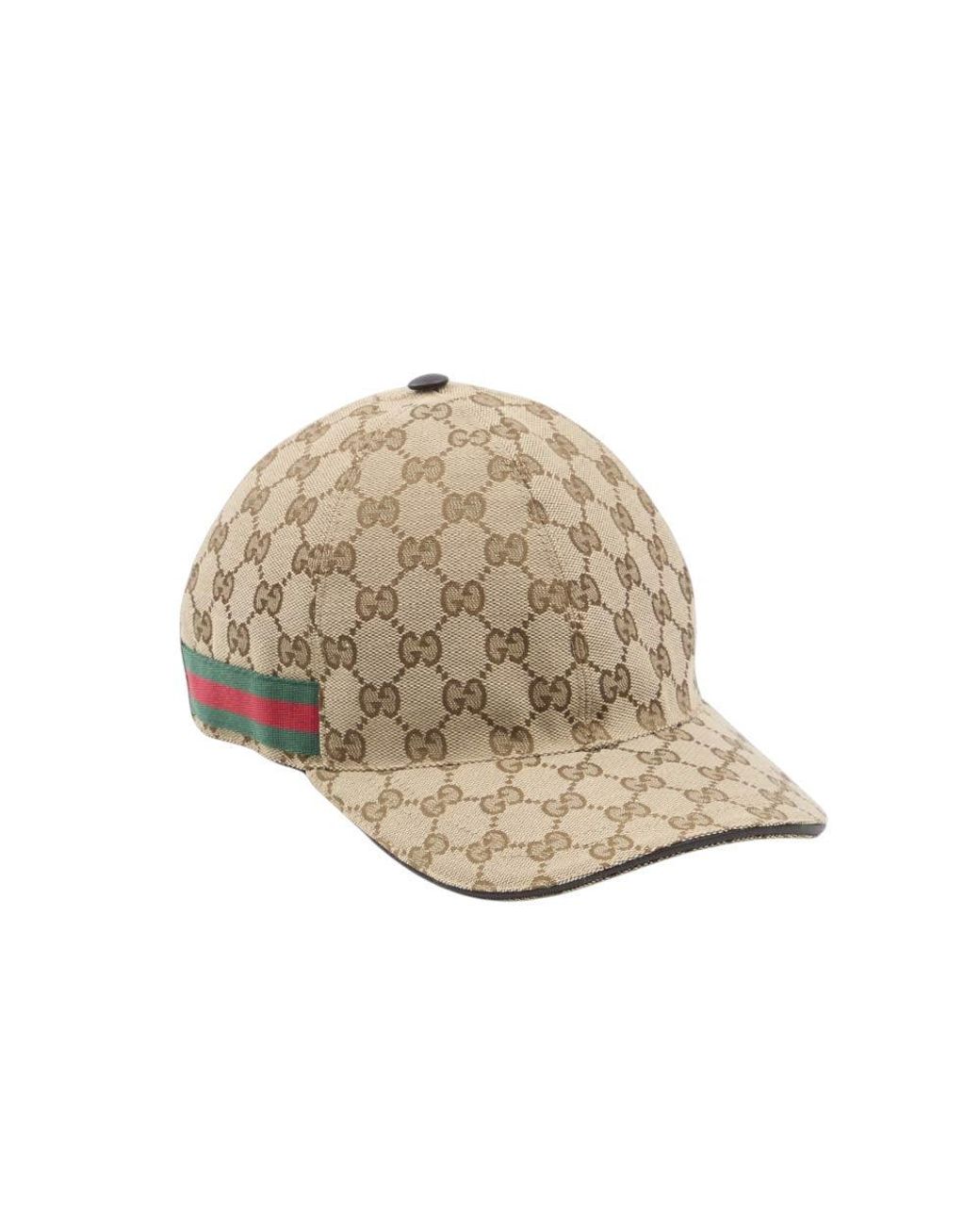 Gucci Natural Gg Logo Baseball Cap for men