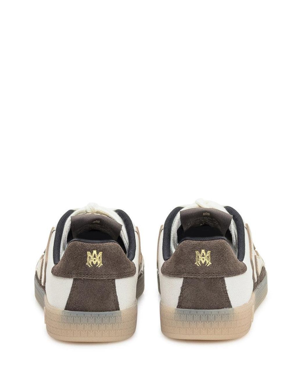 Amiri White Multi Color Lace-Up Sneakers for men