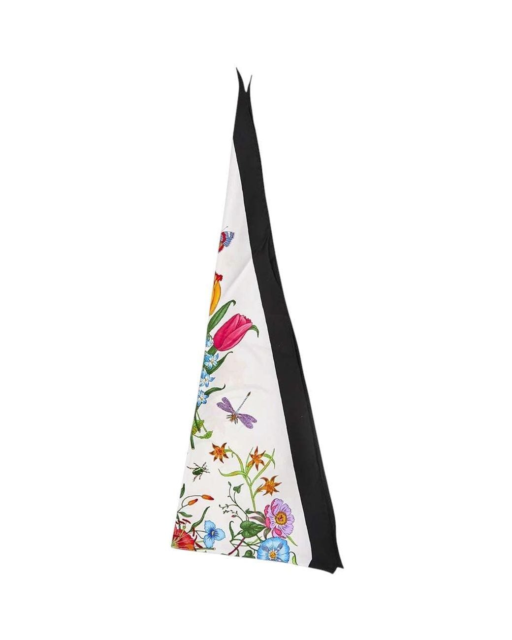 Gucci Metallic Floral Scarf