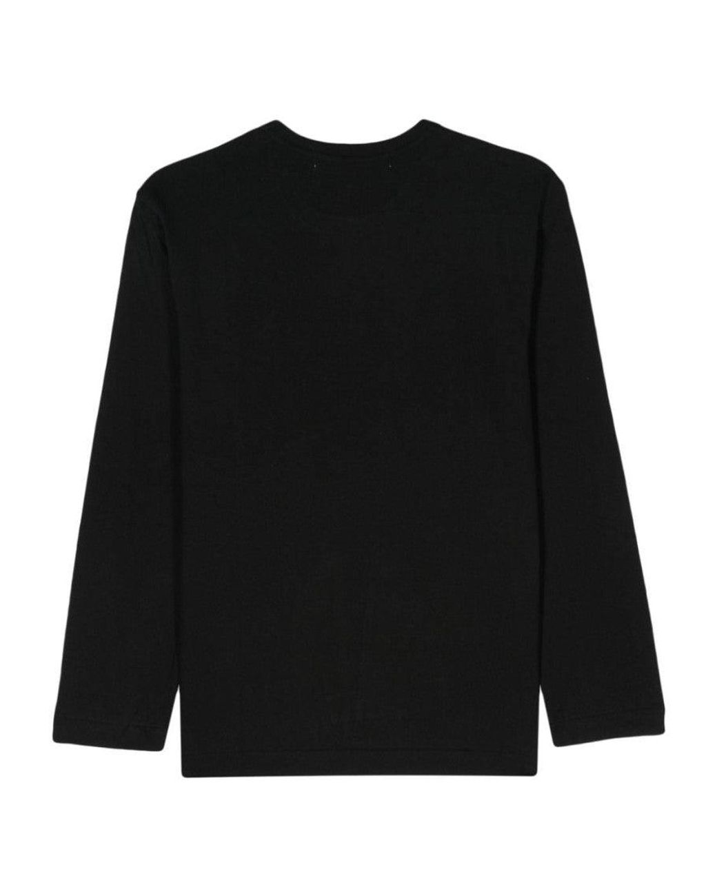 Comme des Garçons Black Cotton T-Shirt