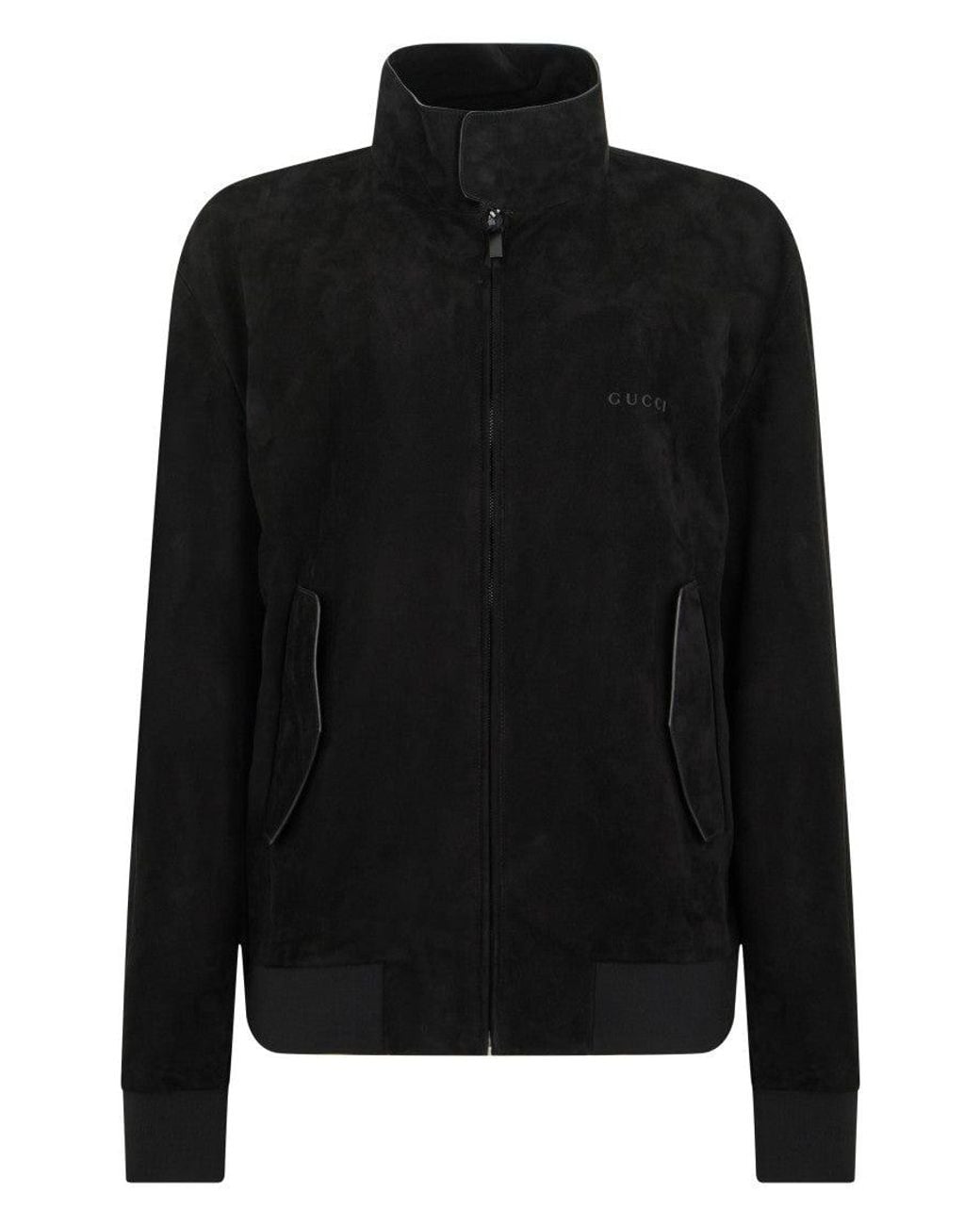 Gucci Black Regular Bomber Jacket for men