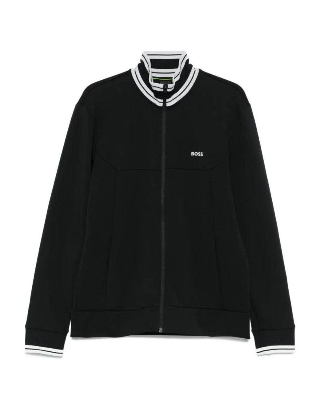 Boss Black High Neck Logo Sweatshirt for men
