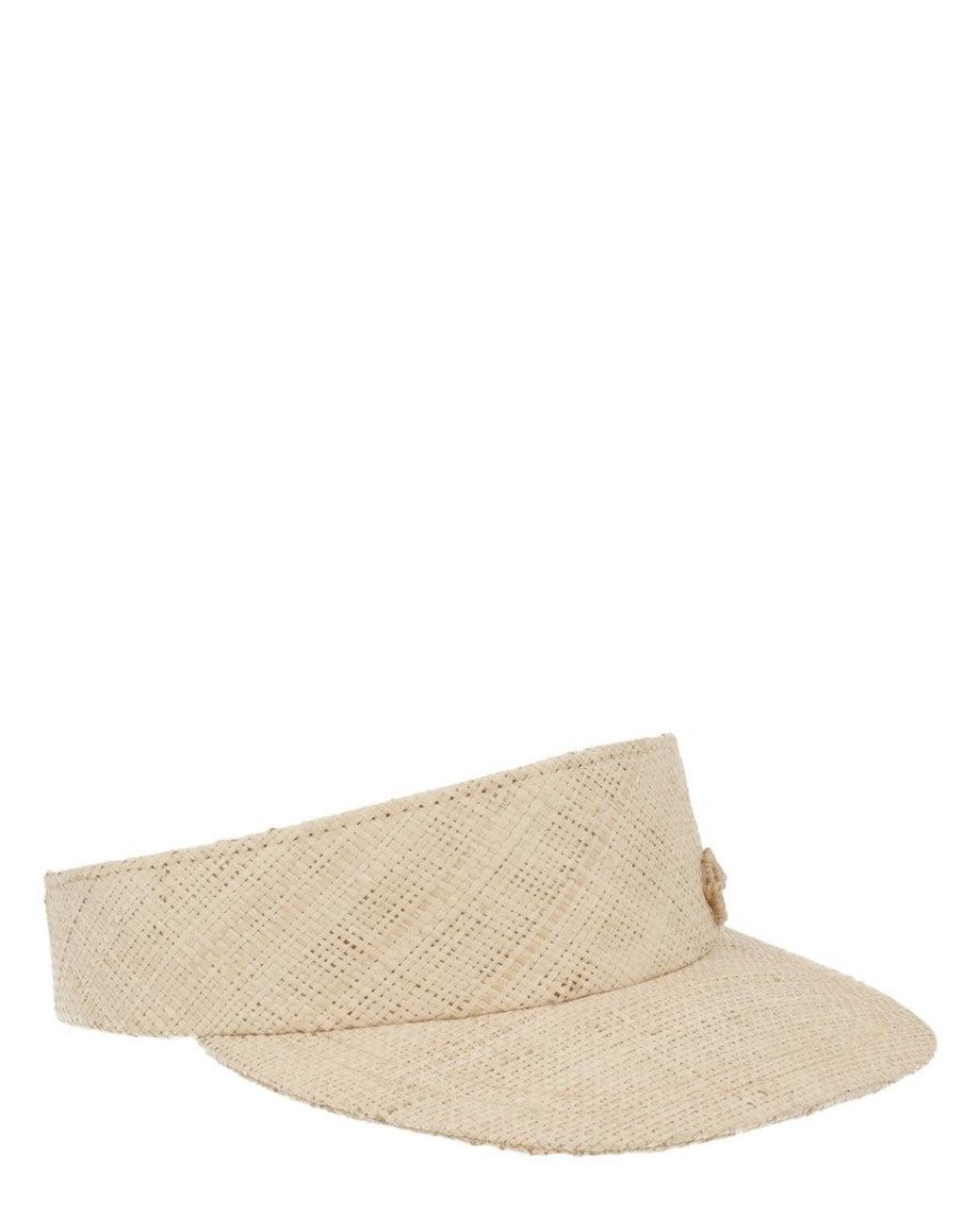 Ruslan Baginskiy Natural Straw Visor Hat