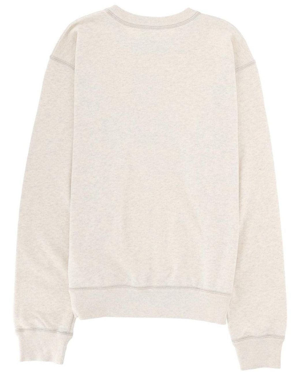 Isabel Marant Natural Off Logo Sweatshirt for men