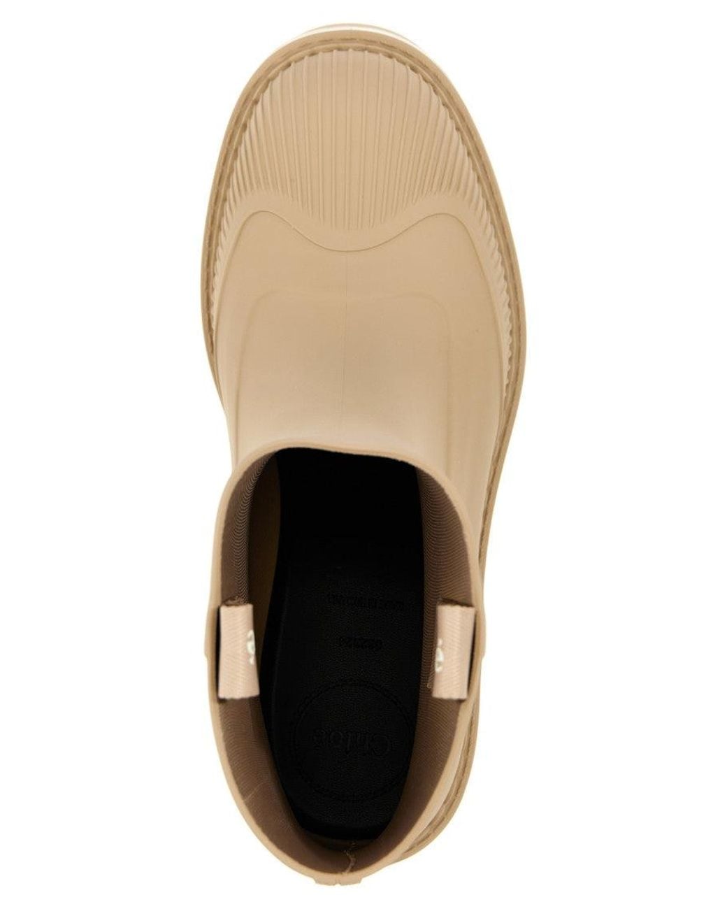 Chloé Natural Solid Raina Boot