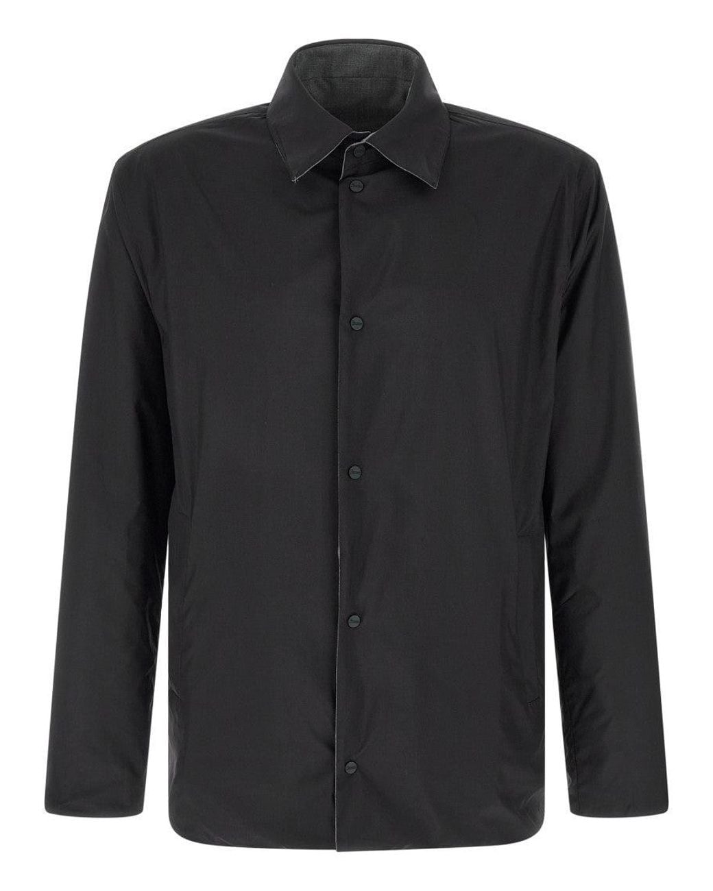 Herno Gray Reversible Jacket for men