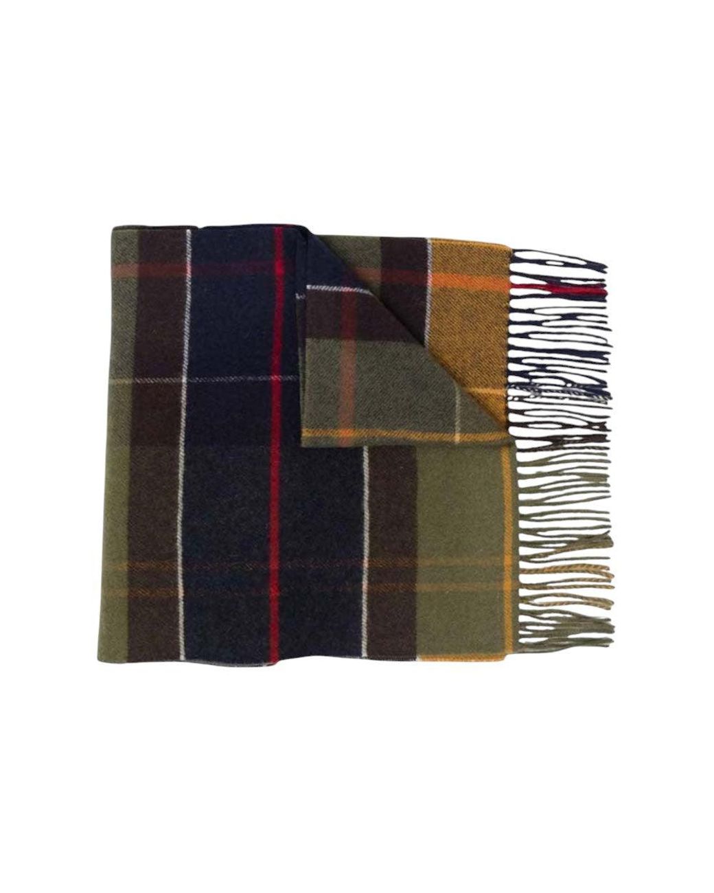 Barbour Metallic Check Scarf for men