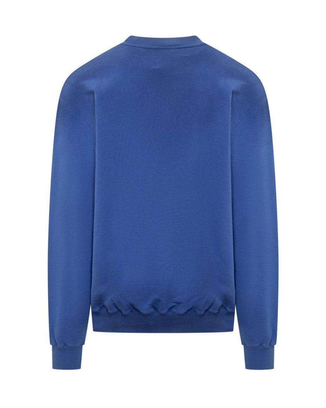A_COLD_WALL* Blue Crew Neck Sweatshirt for men