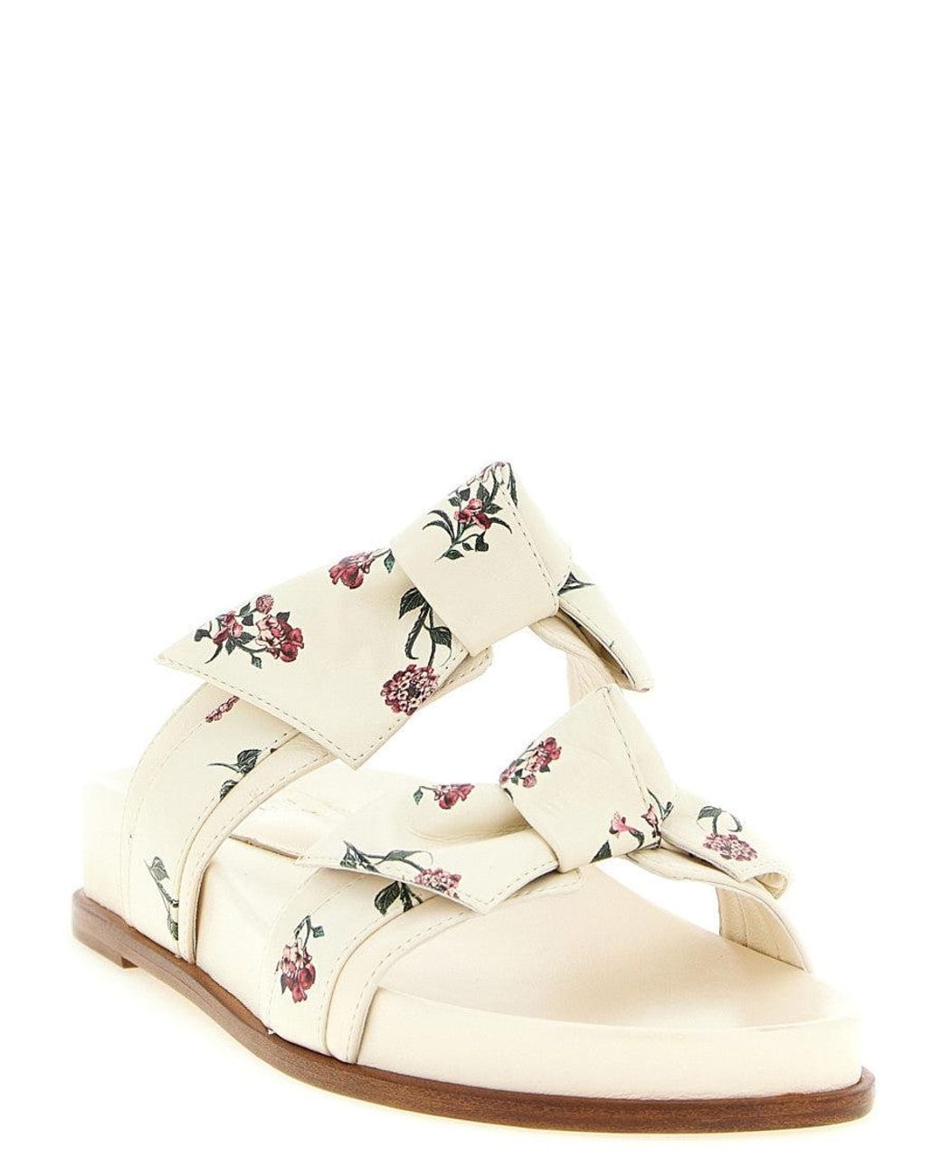 Alexandre Birman White Open-Toe Sandals
