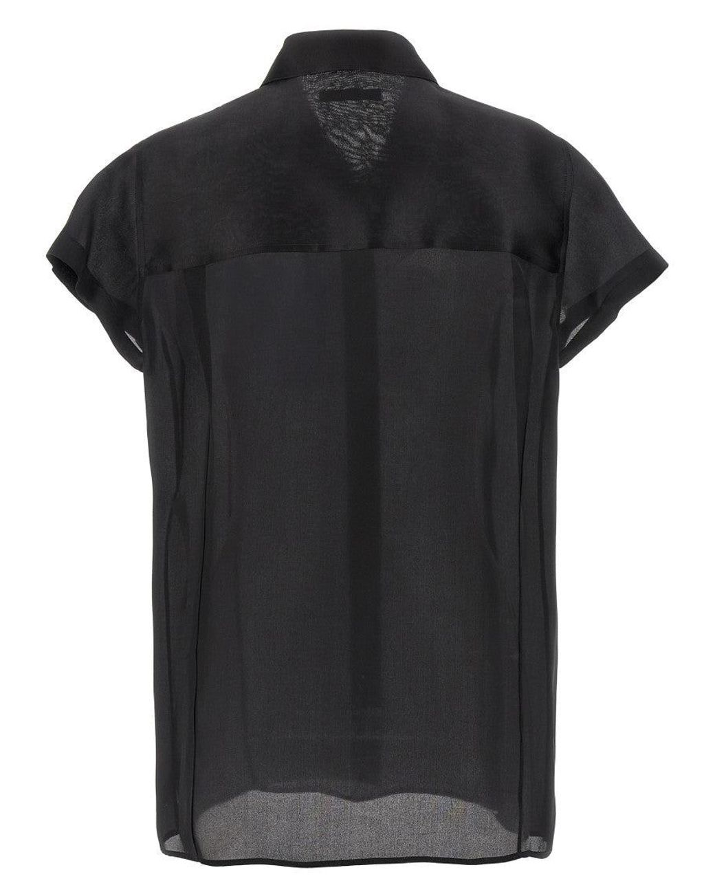 Khaite Black 'Keefe' Shirt
